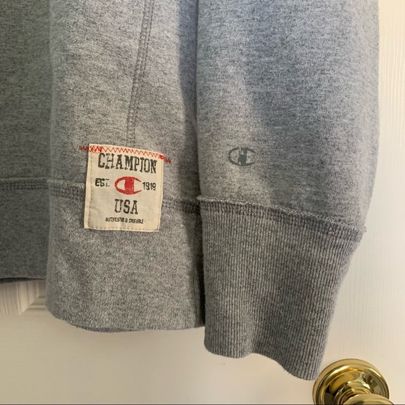 Vintage Grey Champion Crewneck - Picture 5 of 6